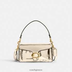 Coach γυναίκες τιγρέ τσάντα ώμου 20 σε ασημί μεταλλικό χρώμα b4/χρυσός LBZ422108 Coach Παπουτσια