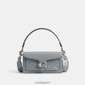 Coach γυναίκες τιγρέ τσάντα ώμου 20 σε επώνυμο δέρμα lh/γκρι μπλε LBZ422105 Coach Παπουτσια