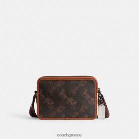 Coach άνδρες χιαστί τσάρτερ 24 με στάμπα μεγάλου αλόγου και άμαξα τρούφα/καμμένο κεχριμπάρι LBZ422655 Coach Greece
