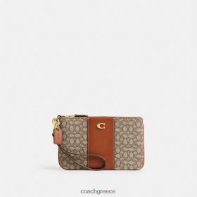 Coach γυναίκες μικρό βραχιόλι σε ζακάρ μικρο υπογραφή β4/κακάο ψημένος αμπ LBZ422362 Coach Τσαντεσ