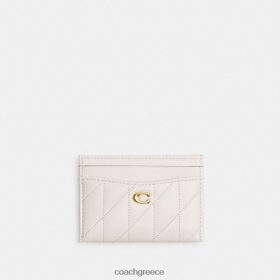 Coach γυναίκες θήκη για κάρτες με καπιτονέ μαξιλαριού β4/κιμωλία LBZ422377 Coach Τσαντεσ