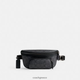Coach άνδρες Beck τσάντα ζώνης σε καμβά με υπογραφή ξυλάνθρακας LBZ422693 Coach Παπουτσια