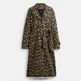 Coach γυναίκες λεοπάρ υπερμεγέθη καμπαρντίνα λεοπάρδαλη LBZ422437 Coach Τσαντεσ