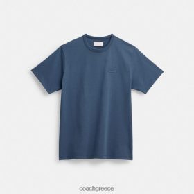 Coach άνδρες απαραίτητο μπλουζάκι μπλε. LBZ422782 Coach Τσαντεσ