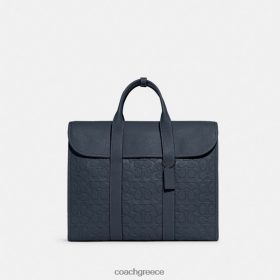 Coach άνδρες χαρτοφυλάκιο gotham από δέρμα υπογραφής τζην LBZ422623 Coach Τσαντεσ