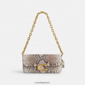 Coach γυναίκες idol bag 23 σε python β4/κιμωλία LBZ42244 Coach Τσαντεσ