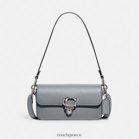 Coach γυναίκες τσάντα μπαγκέτα στούντιο lh/γκρι μπλε LBZ422190 Coach Greece