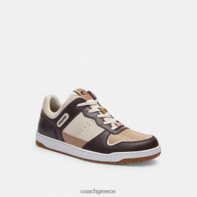 Coach άνδρες sneaker c201 oxblood/taupe LBZ422735 Coach Παπουτσια