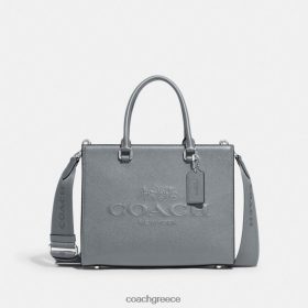 Coach άνδρες tote με καμβά υπογραφής γκρι μπλε LBZ422634 Coach Greece