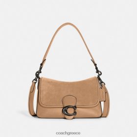 Coach γυναίκες μαλακή τιγρέ τσάντα ώμου v5/καφετιέρα LBZ422141 Coach Παπουτσια